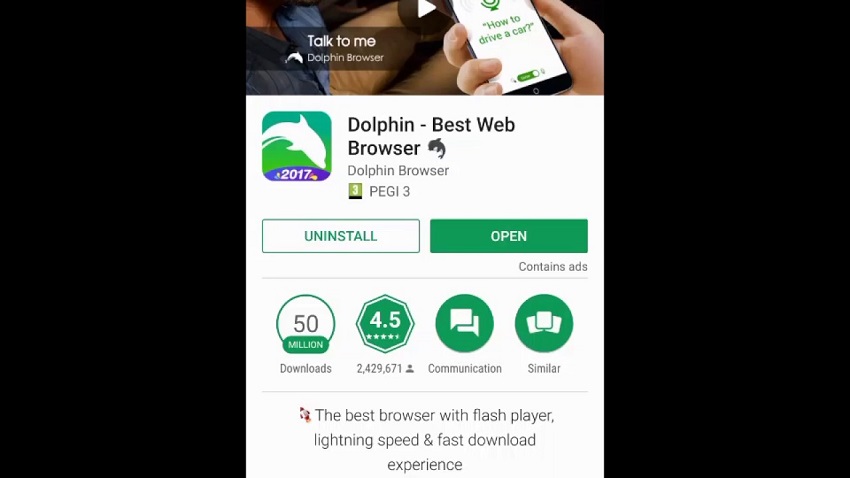 mobile browser