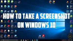 screenshot on PC Windows 10
