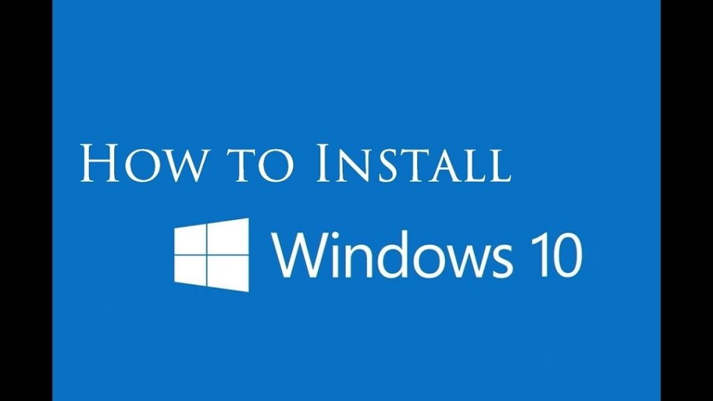 install windows 10