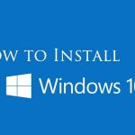 install windows 10
