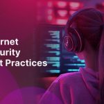 Illustration of enhancing internet security with best practices and safe browsing.