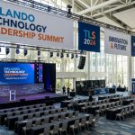 Orlando conference hall set up for a technology leadership summit